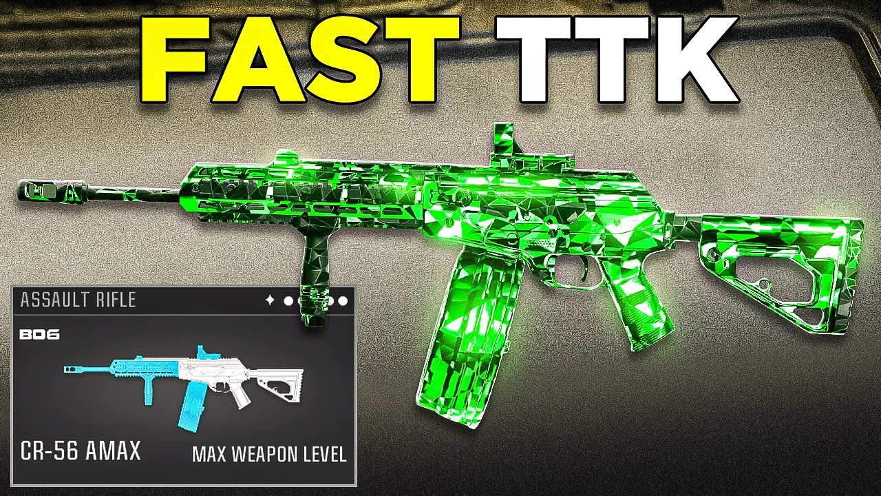 САМЫЙ БЫСТРЫЙ УБИЙСТВЕННЫЙ AR в Warzone! 👑 (Лучшая конфигурация класса CR-56 AMAX)