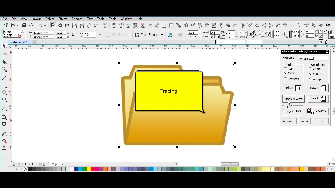 CorelDraw Macro 2019