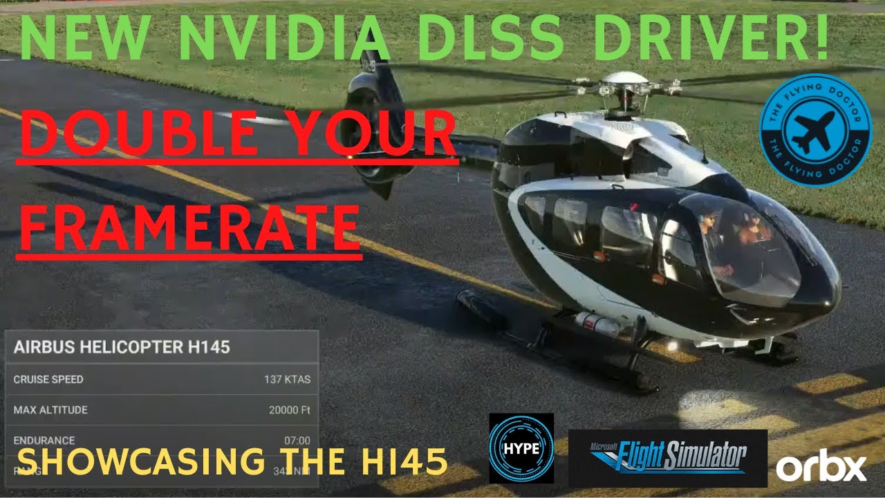 Double the framerate, reduced stutters: Nvidia DLSS Driver update. Featuring Hype Performance's H145