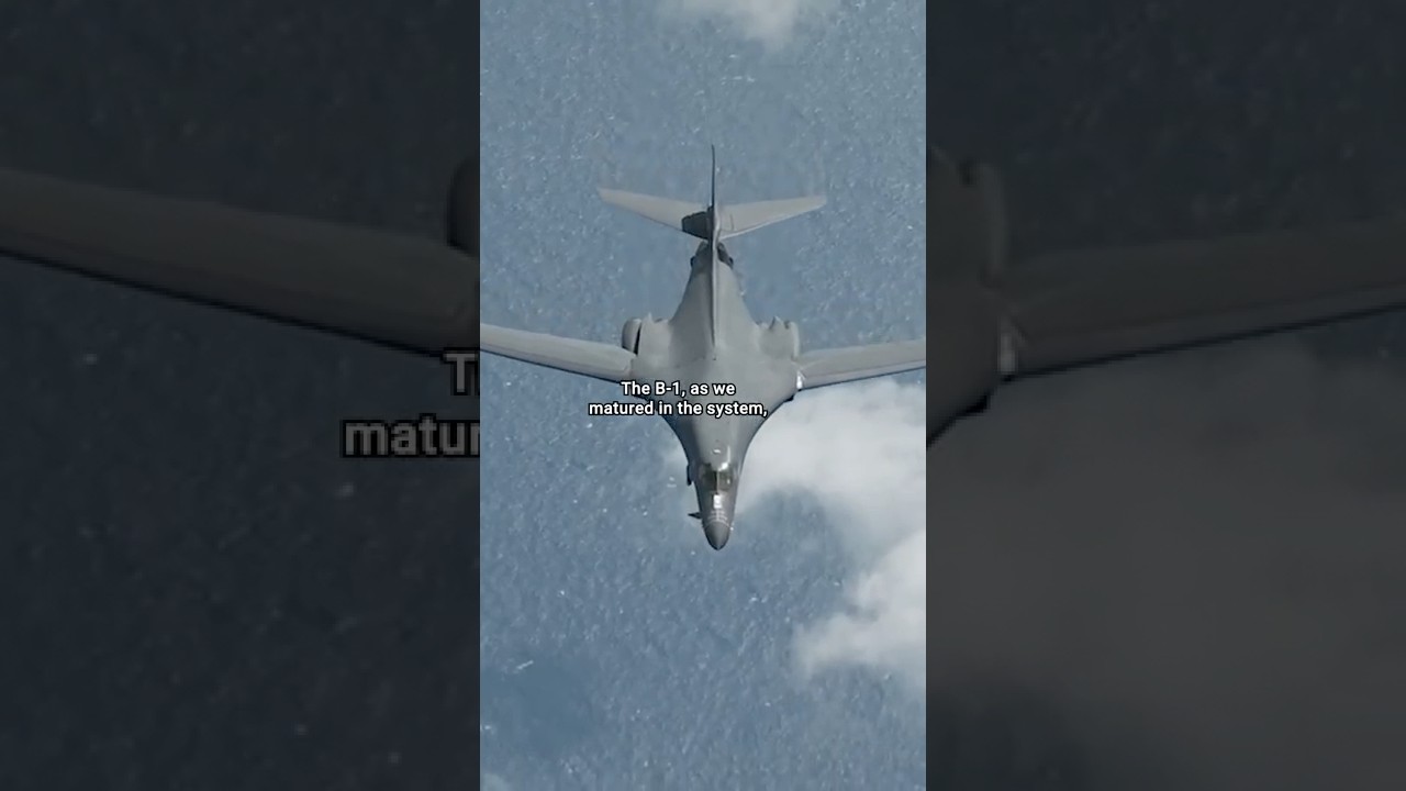 B-1 Backseater Explains Radar and Weapons #aviation