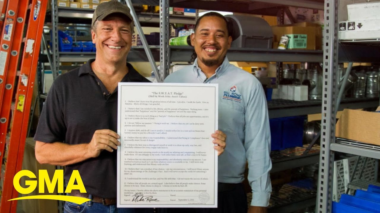 Mike Rowe talks how he is redefining what a college degree means l GMA