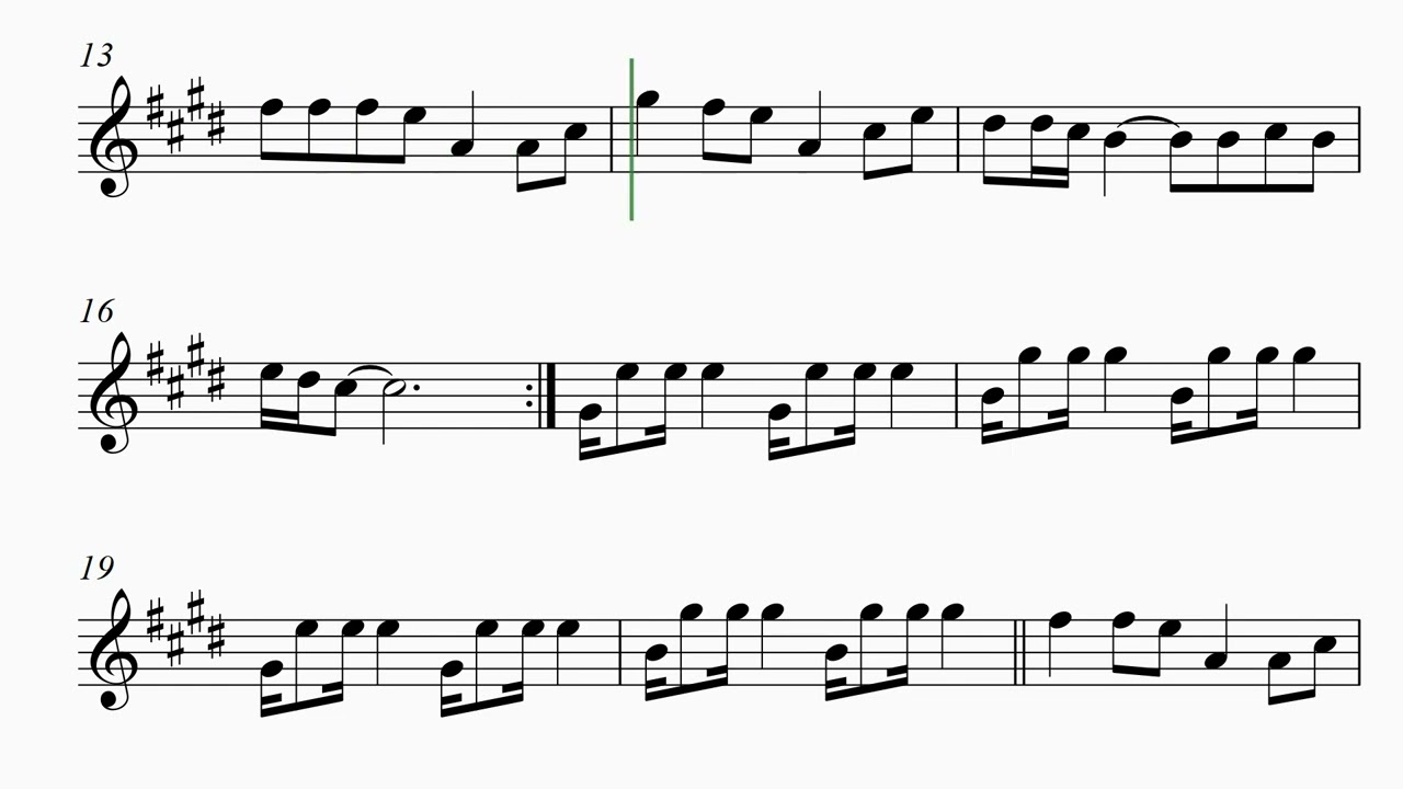 Lambada - Kaoma | Clarinet Sheet Music