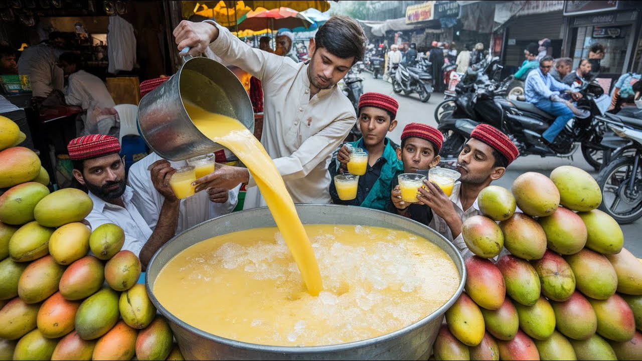 TOP 5 STREET DRINKS OF PAKISTAN | MOST REFRESHING SUMMER DRINK | AMAZING STREET FOOD OF PAKISTAN