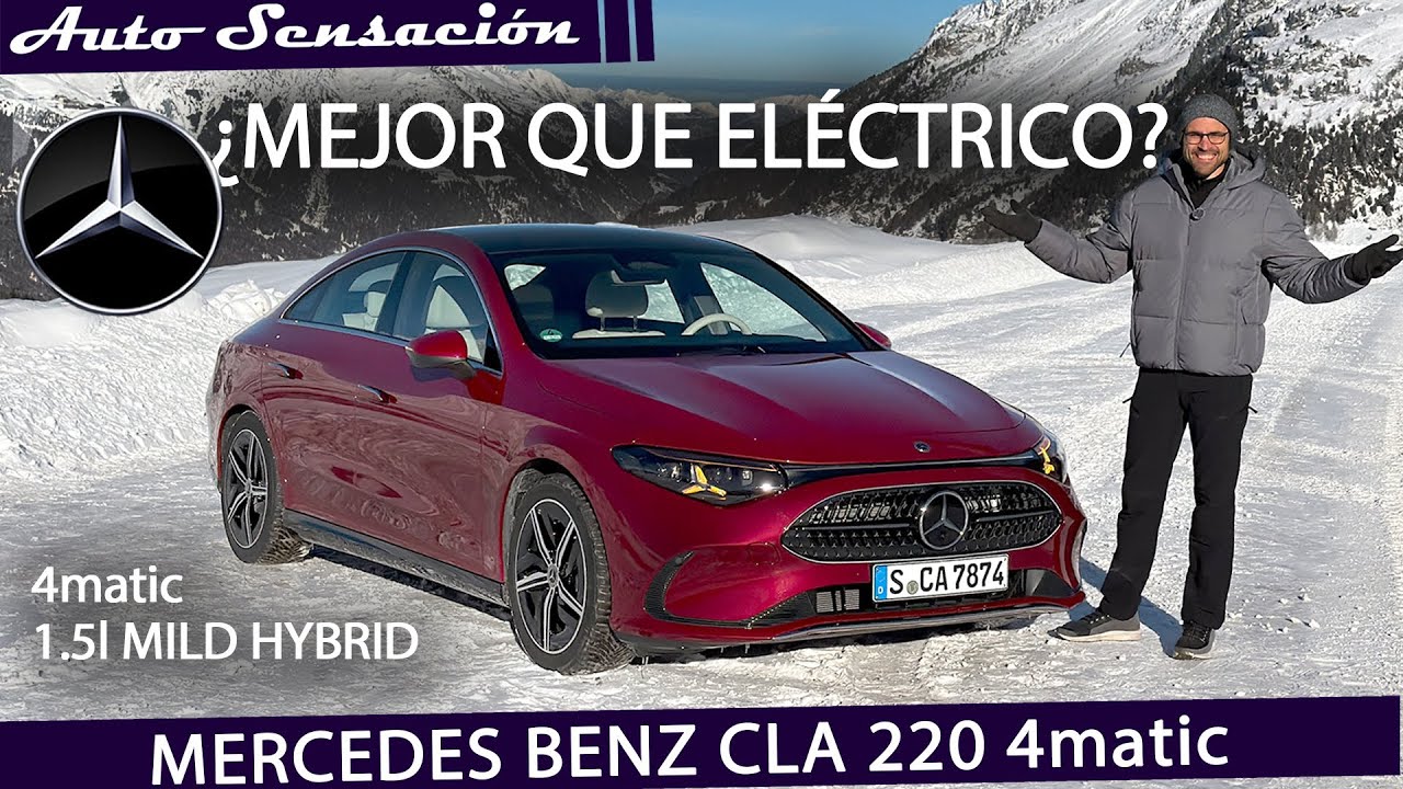 Prueba Mercedes Benz CLA 220 4matic 2026  ¿ El Mejor nuevo CLA es de gasolina ?