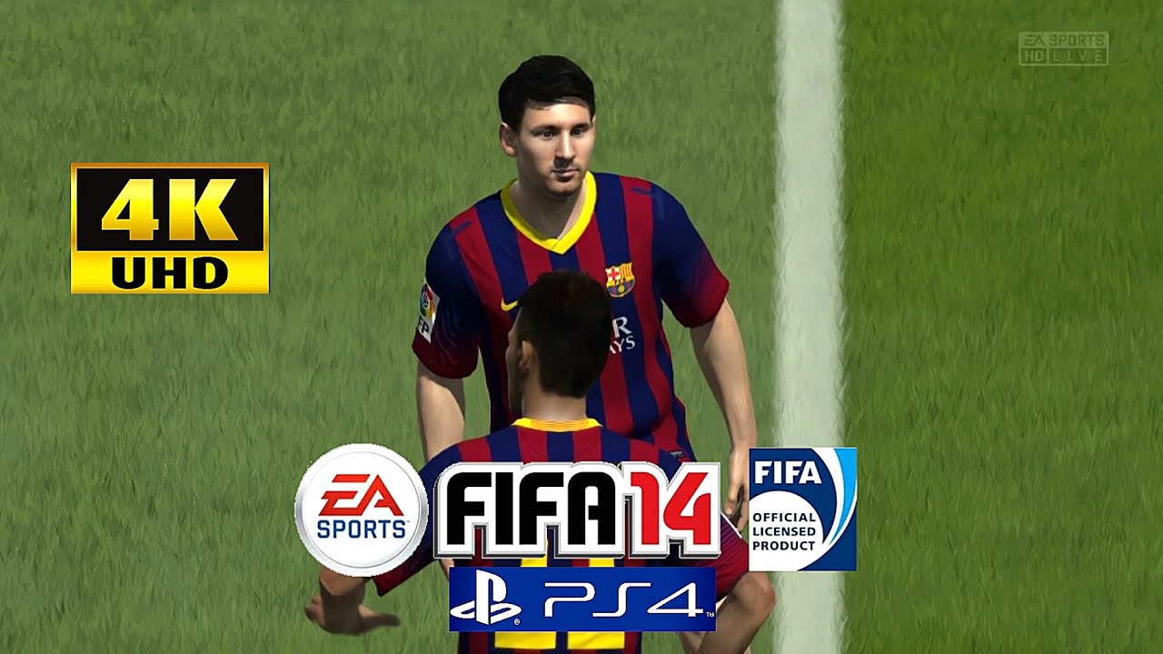 FIFA 14 PS4 4k