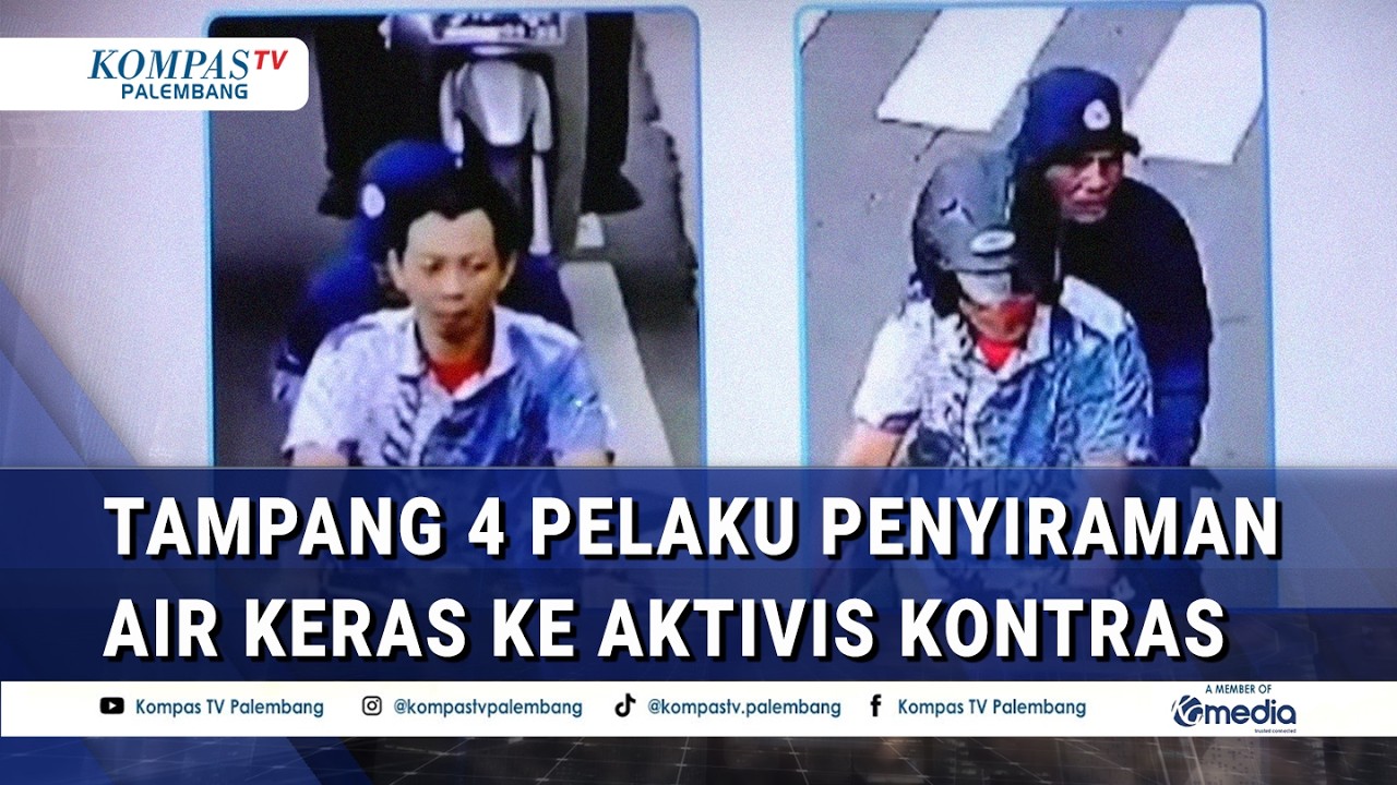 4 Anggota Bais Terlibat Penyiraman Air Keras Aktivis Kontras, Ini Tampangnya