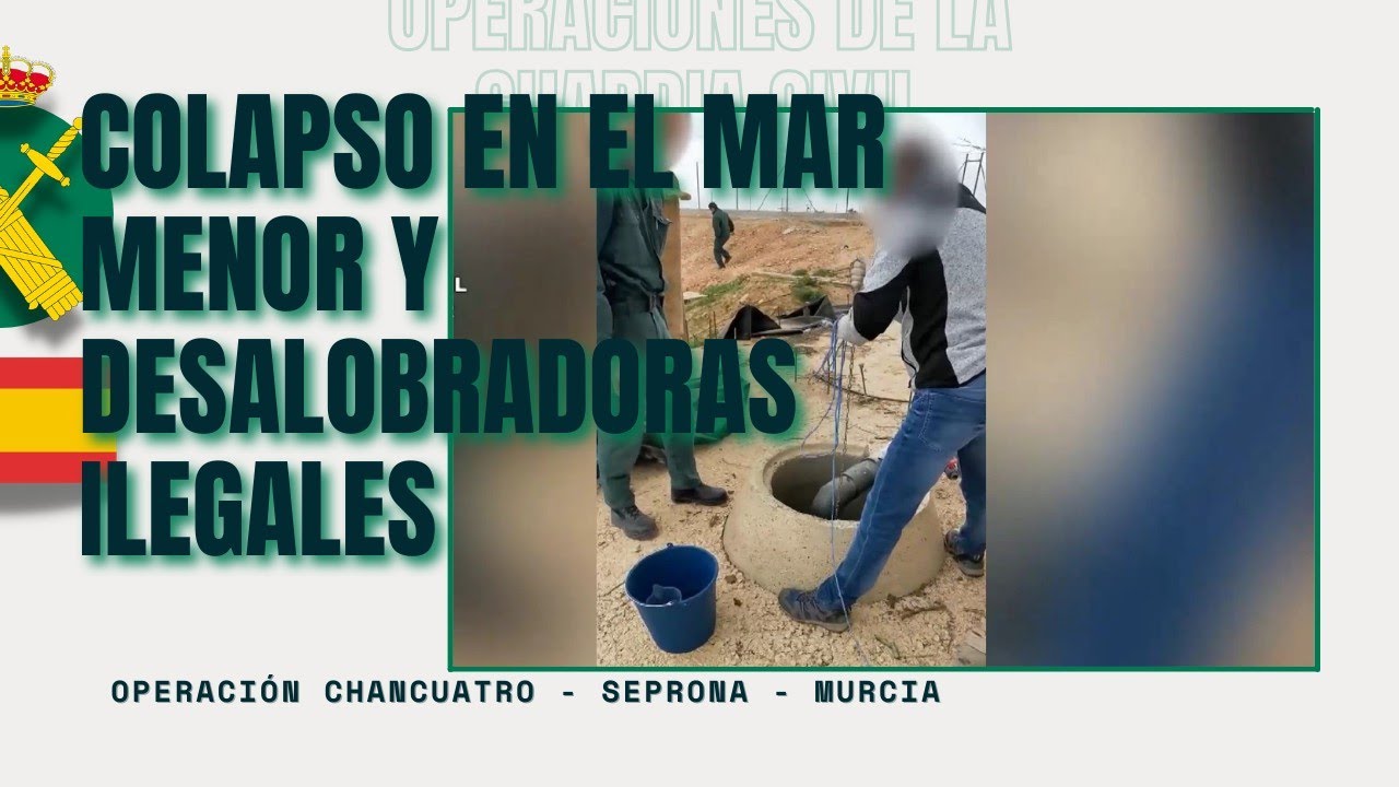 Operación Chancuatro. Destapada una trama de uso de desalobradoras en el Campo de Cartagena (Murcia)