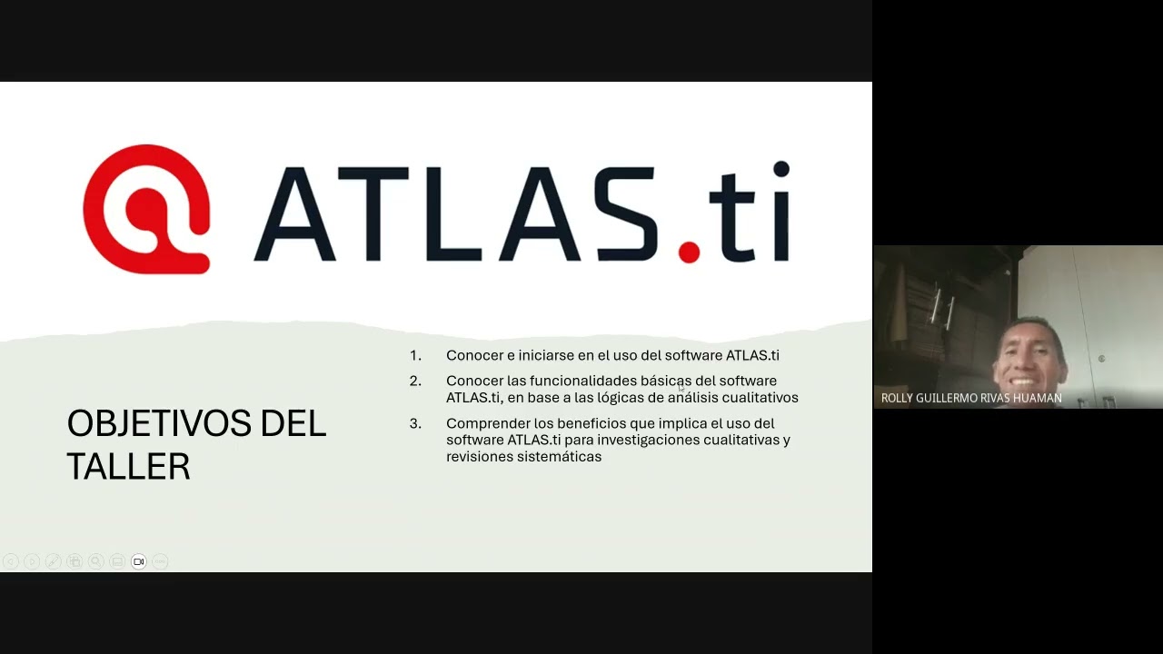 Taller intensivo de ATLAS.ti versión 25