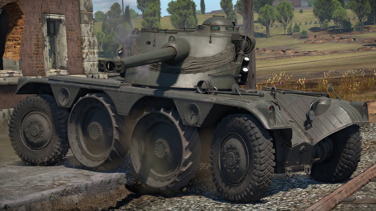 Ocho ruedas de furia | EBR (1954) | War Thunder RB