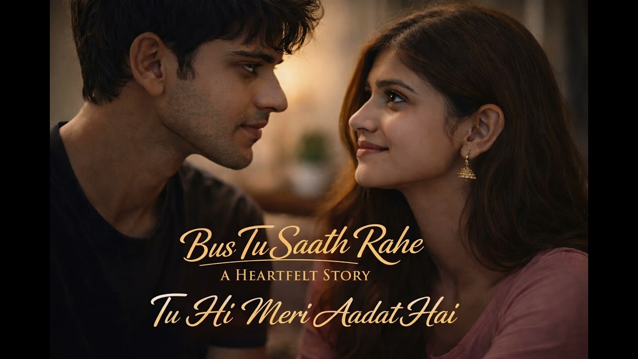 Tu Hi Meri Aadat Hai | Bus Tu Saath Rahe – A Heartfelt Story |