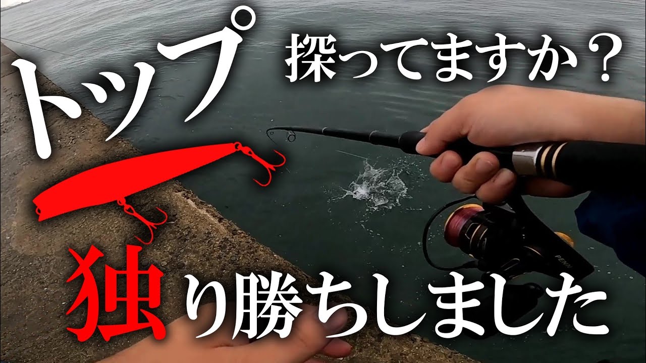 [モアザン ソルトペンシル]誰も狙ってないレンジでバイトが連発しました[ライトショアジギング]