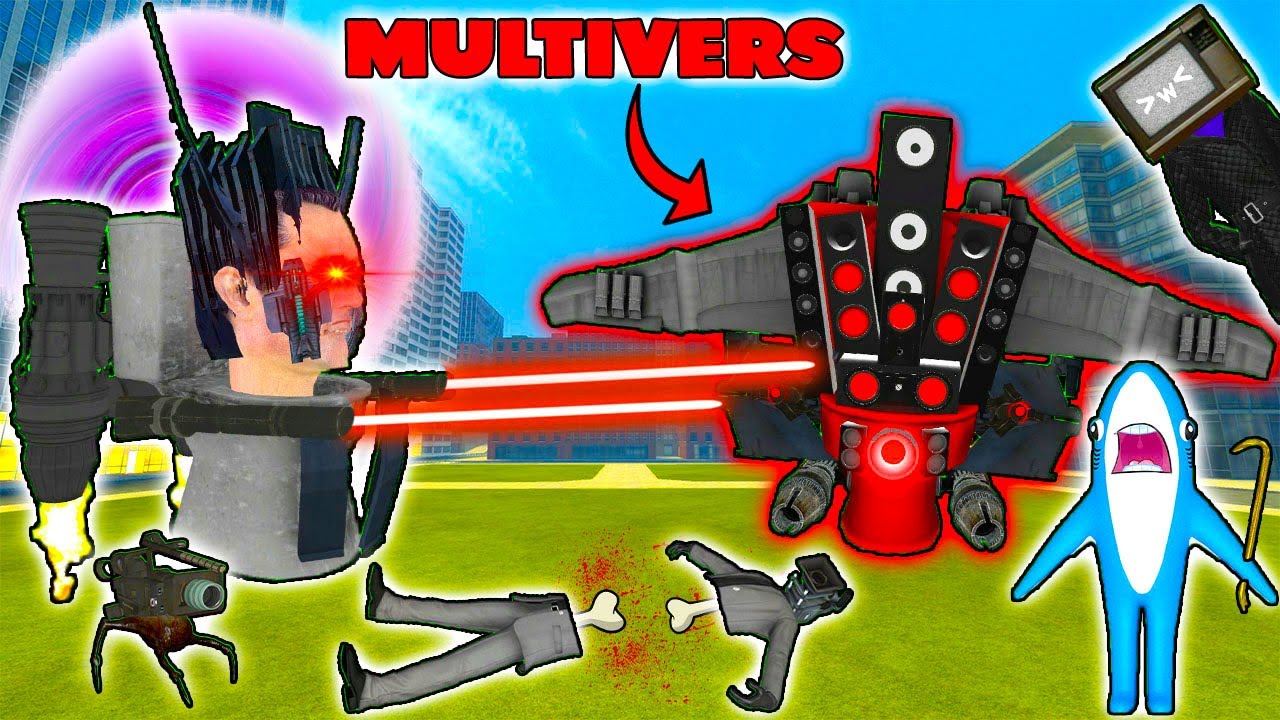 DRACULASS SI POVESTEA MULTIVERSULUI! TITANUL BOXA S-A TRANSFORMAT IN SKIBIDI WC DIN CAUZA LUI G-MAN!