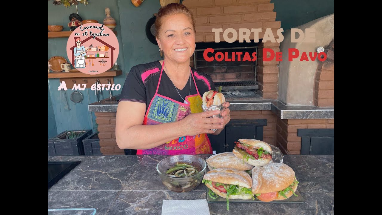 Tortas de colita de pavo