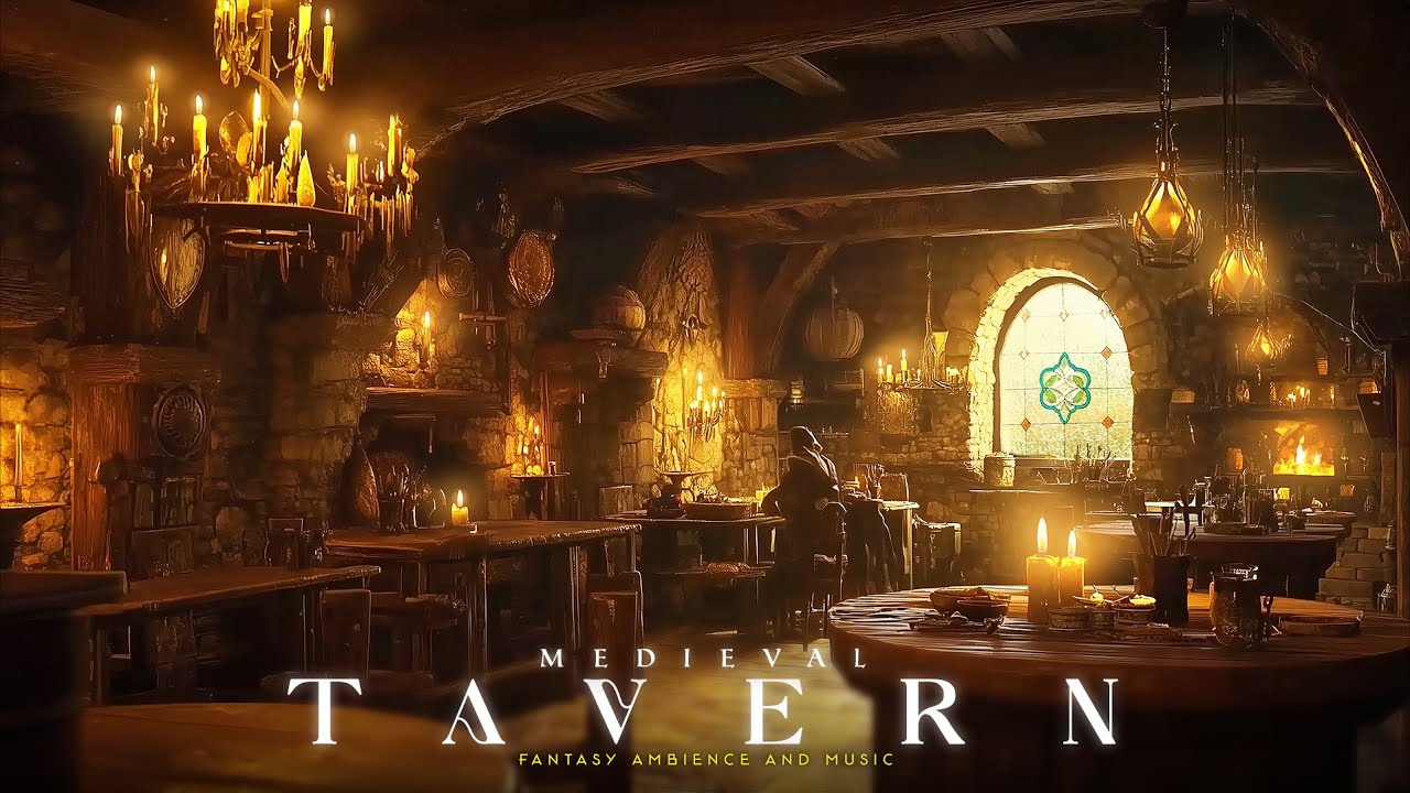 Medieval Fantasy Tavern - D&D Fantasy Music and Celtic Tavern Ambience