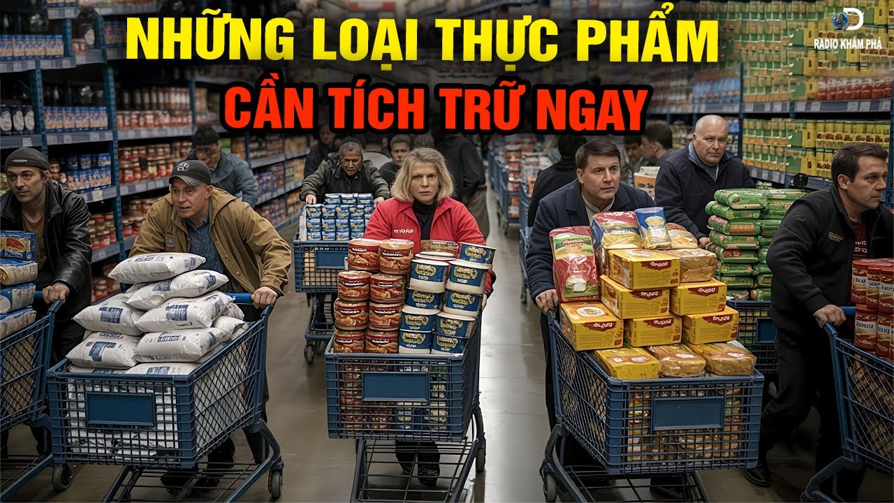 15 Loại Thực Phẩm Bạn Phải Tích Trữ Trước Tháng Tới (Nếu Không Muốn Trả Giá)