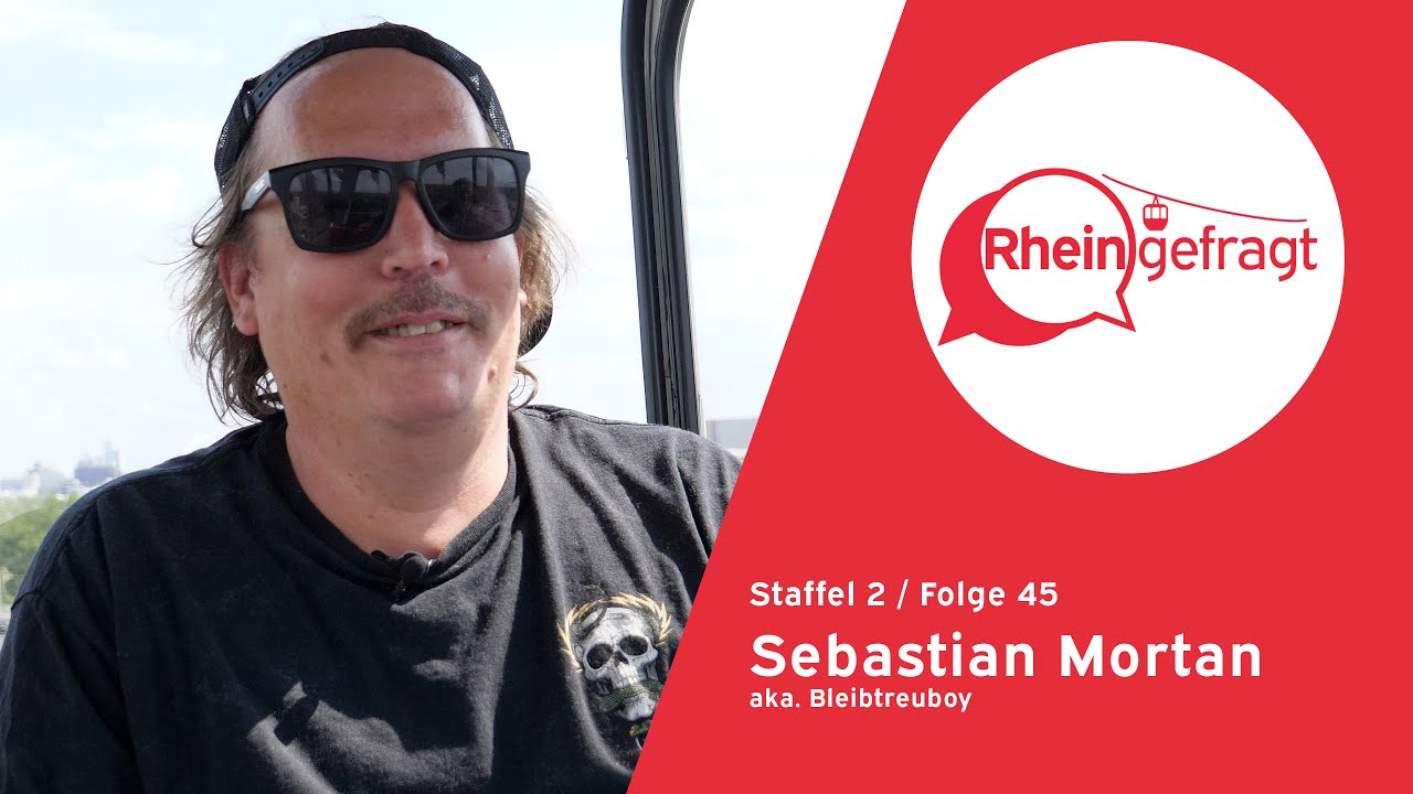 Mit dem schönsten Mann Kölns über den Rhein: Bleibtreuboy in RheinGefragt – Folge 45