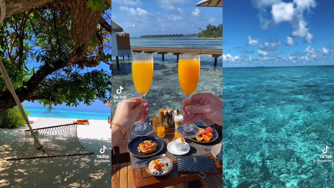 ✨a luxurious trip to the Maldives✨ | Tiktok Travel Compilation