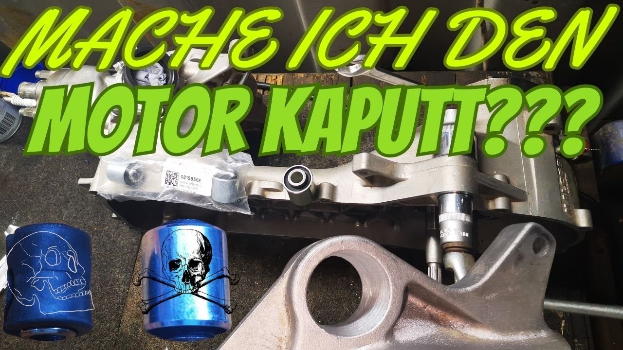 MAXI SILENTGUMMI IM MALOSSI MOTOR VERBAUEN☠️🏋️🤐Federbeinaufnahme wechseln Piaggio zip sp2 94ccm