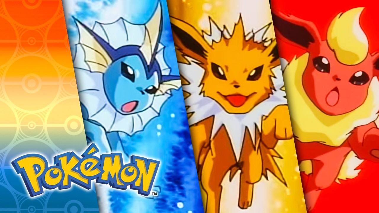 Eevee Episodes to Get You Through the Week | Pok&eacute;mon Seasons 1,2,4 & 9