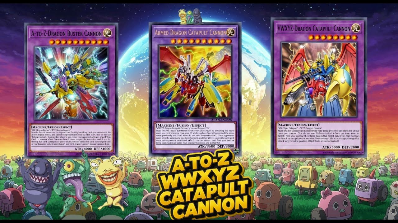 Armed Dragon Catapult Cannon,A-to-Z-Dragon Buster Cannon deck,Maze of the Master,XYZ-Hyper •Dragon