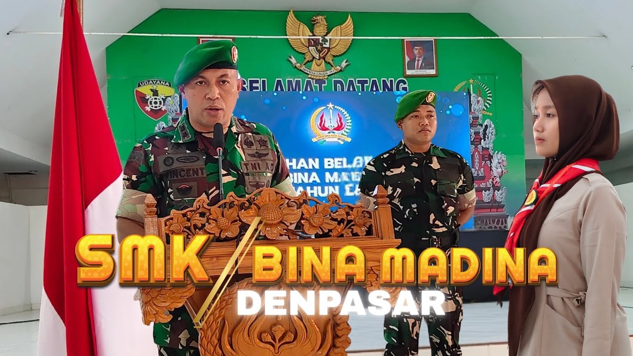 PELATIHAN BELA NEGARA SMK BINA MADINA DENPASAR TA 2026