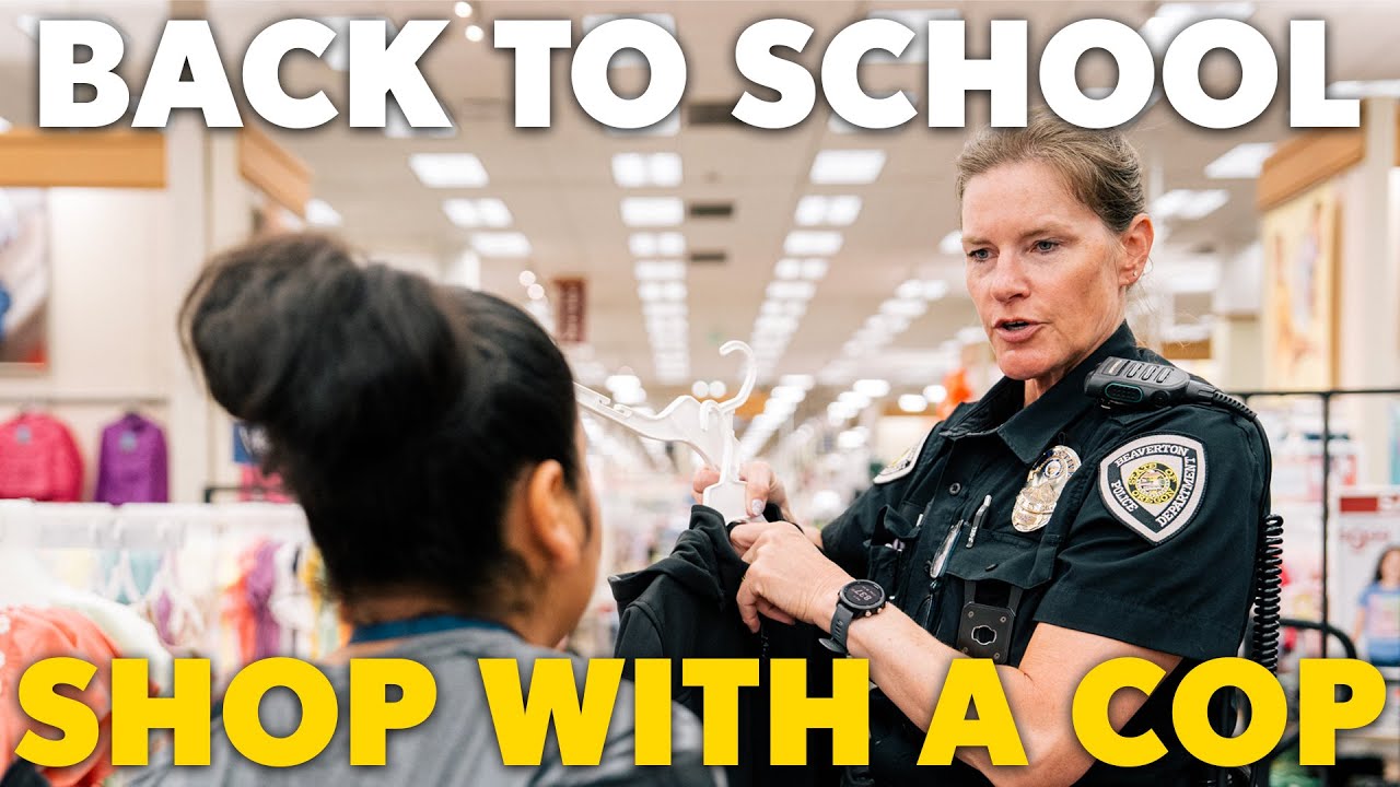Back to School Shop with a Cop // August 2025