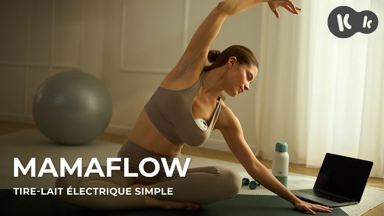 Kinderkraft MAMAFLOW – tire-lait électrique simple léger et compact