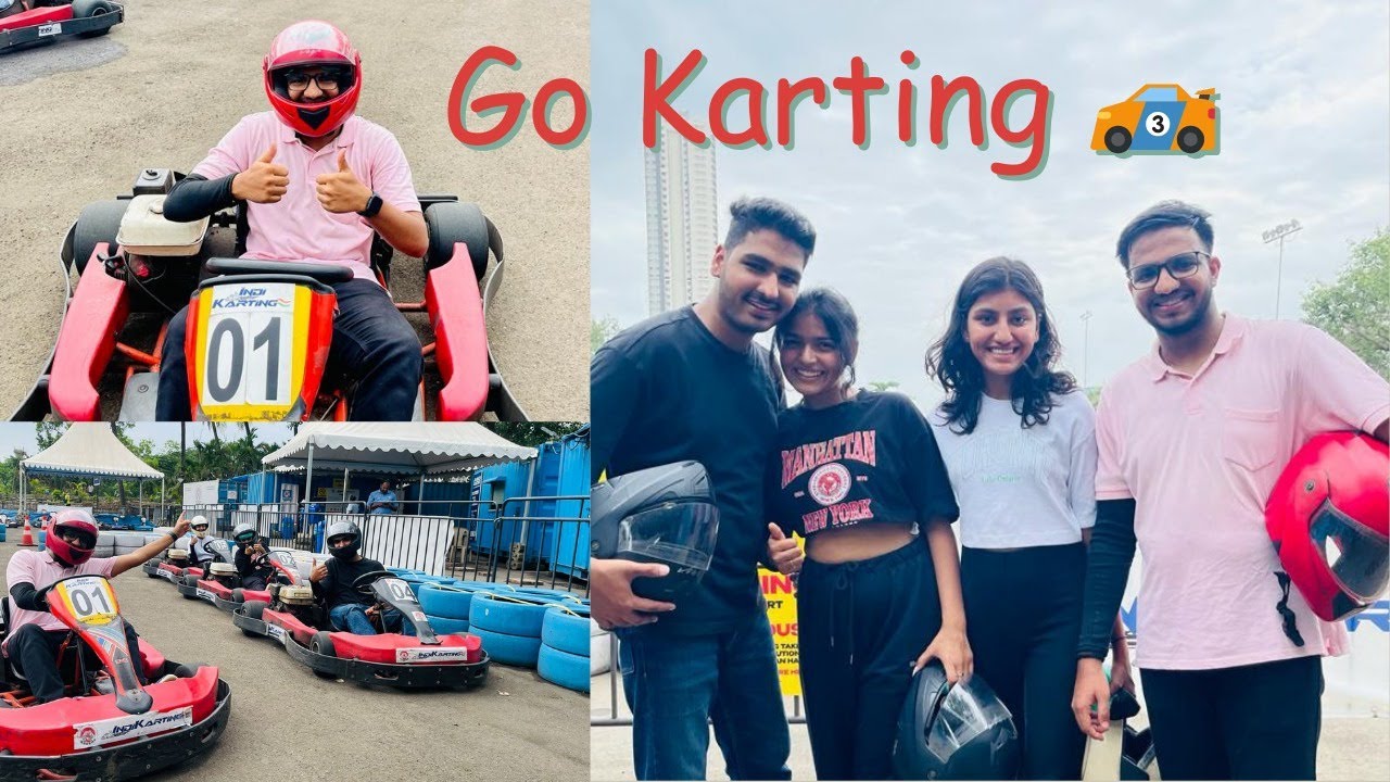 Go Karting🏎️ | Fun with Friends😍 | Day in my life|