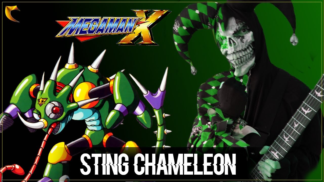 Mega Man X - "Sting Chameleon" (Rock Cover) | Consolous