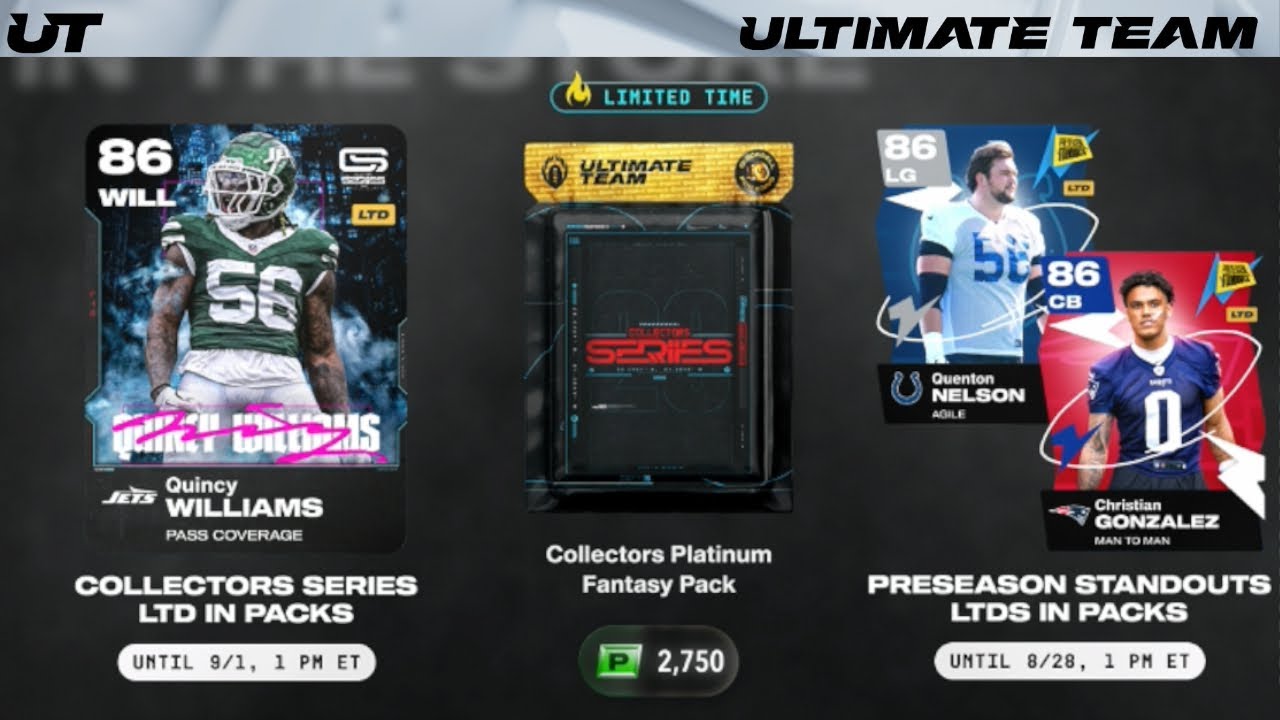 Collector's Series Part 2 & Preseason Standouts Part 2.5 | Madden 26 Ultimate Team