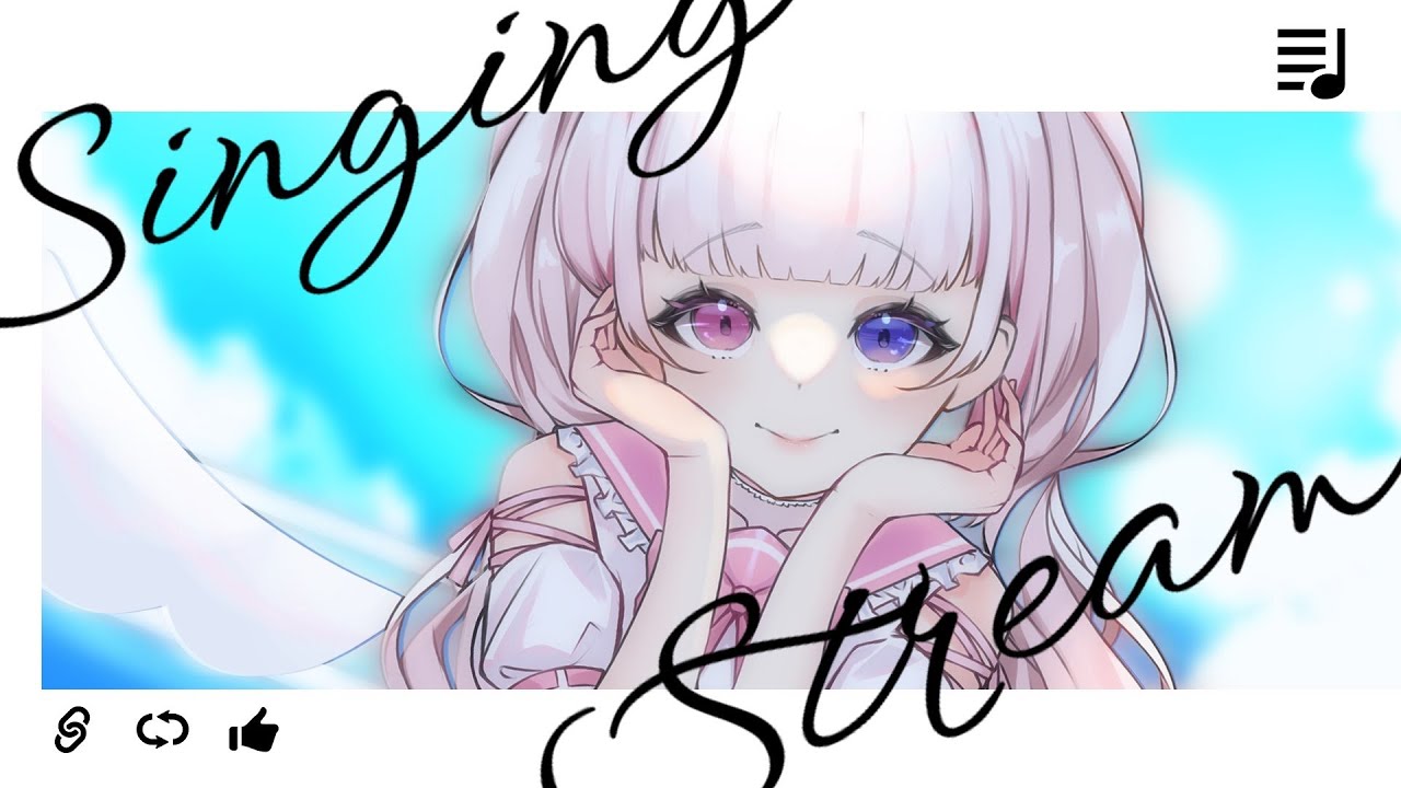 【#歌枠 】リクエスト大募集！！今日はいっぱい歌うぞぉ！！！【みおねももあ/新人Vtuber】