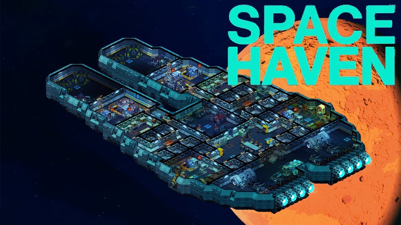 Building a Community In Space - Space Haven Gameplay