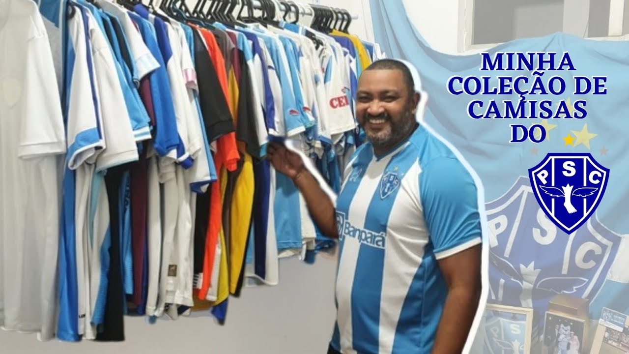 A maior Coleção de Camisas do Paysandu