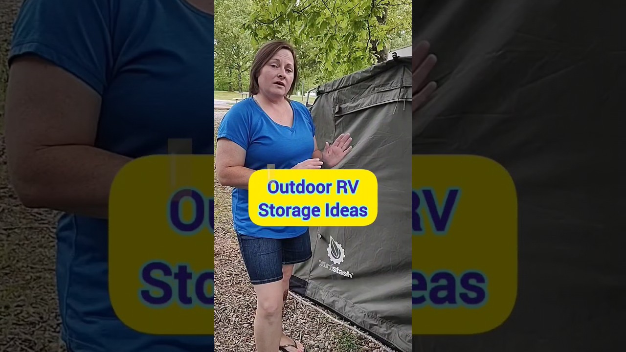 Outdoor RV storage solutions! 