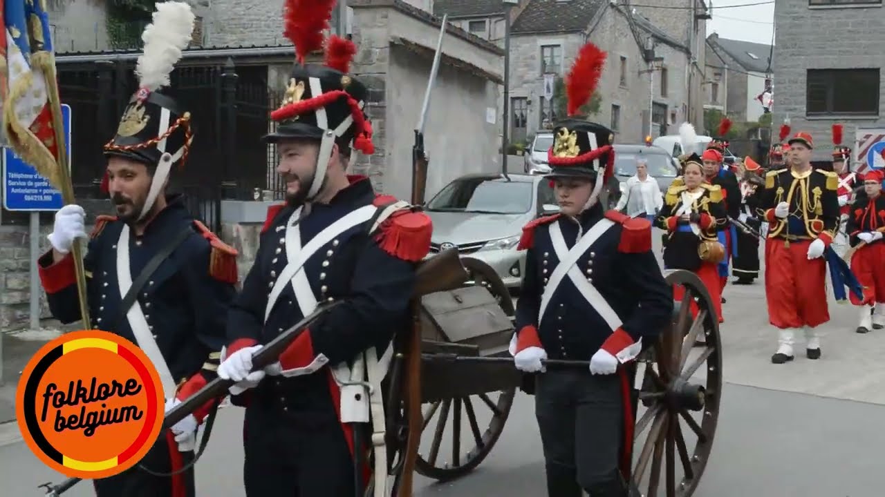 🥁 Marche Saint Servais Dourbes 2023 🥁 dépars messe 🥁 folklore belgium 🥁