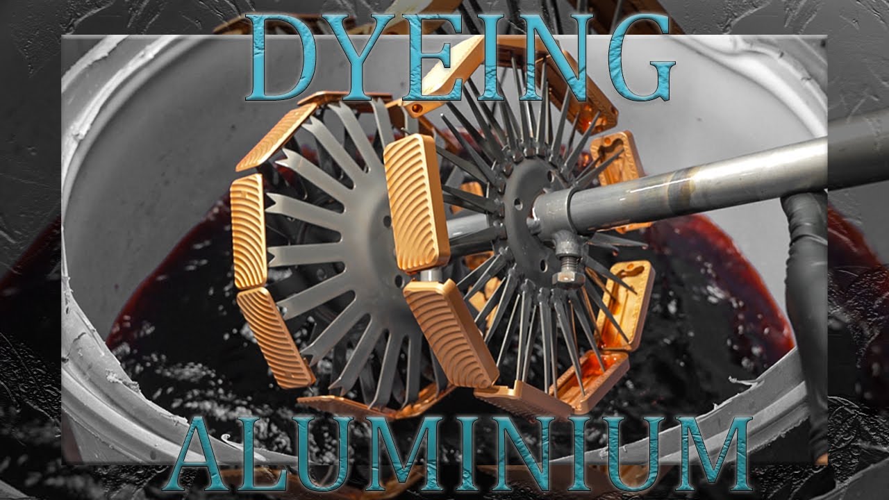 "This New Anodizing Dye Is INSANE!" COPPER!