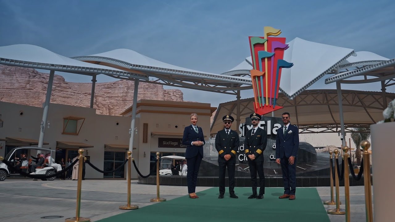 شراكة الخطوط السعودية مع Six Flags وأكوارابيا القدية