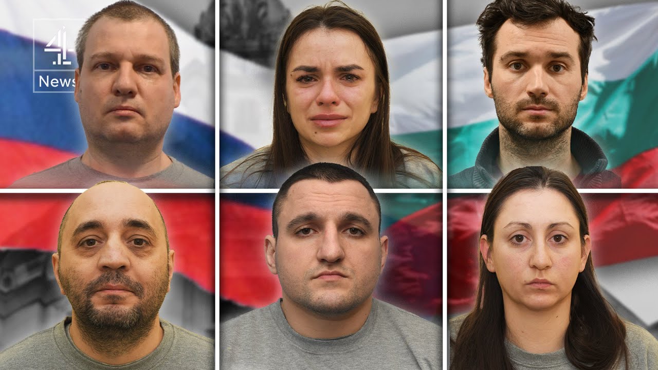 Bulgarians who ran Russian spy ring in UK jailed