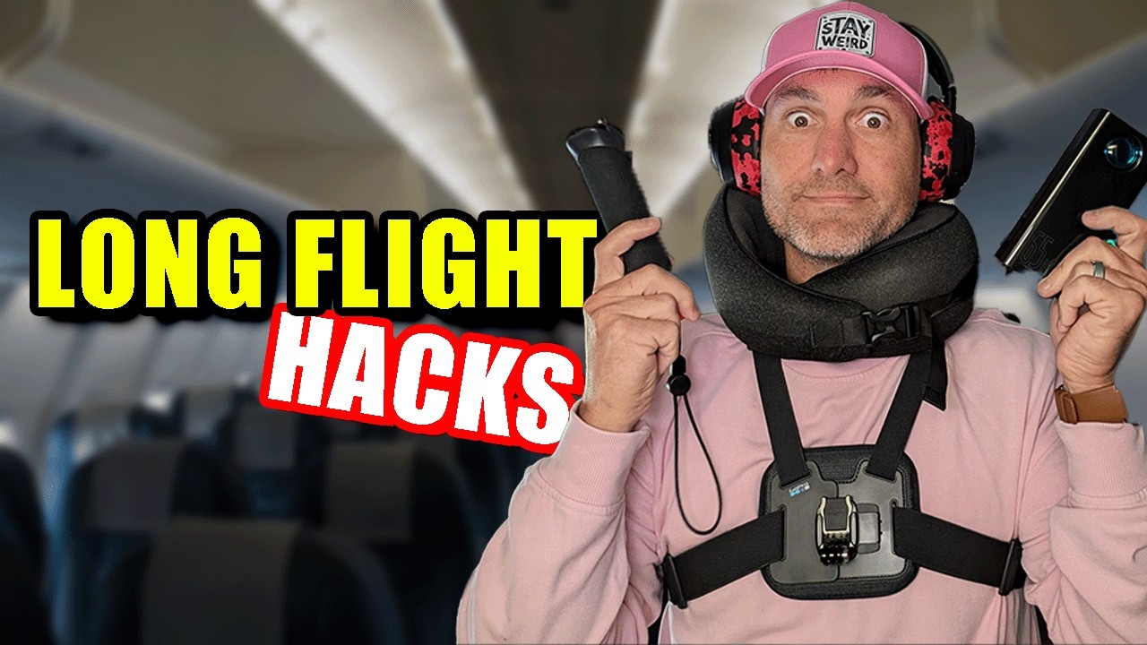 20 Long Haul Flight Tips That Make Flying WAY More Comfortable