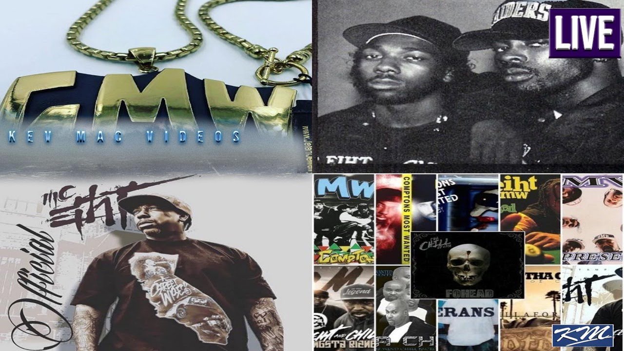 #74 Compton's Most Wanted Chill and MC Eiht join KM Videos Live Streams