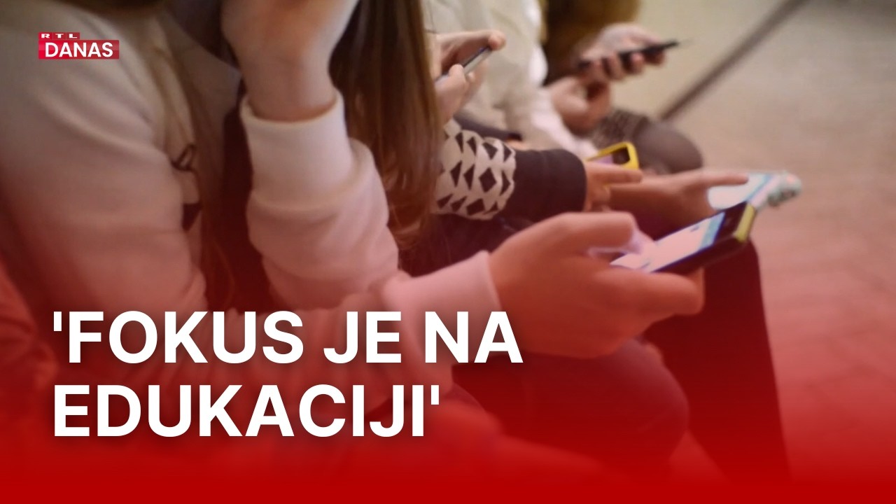 Korištenje mobitela od danas je zabranjeno u svim školama u Hrvatskoj! | RTL Danas