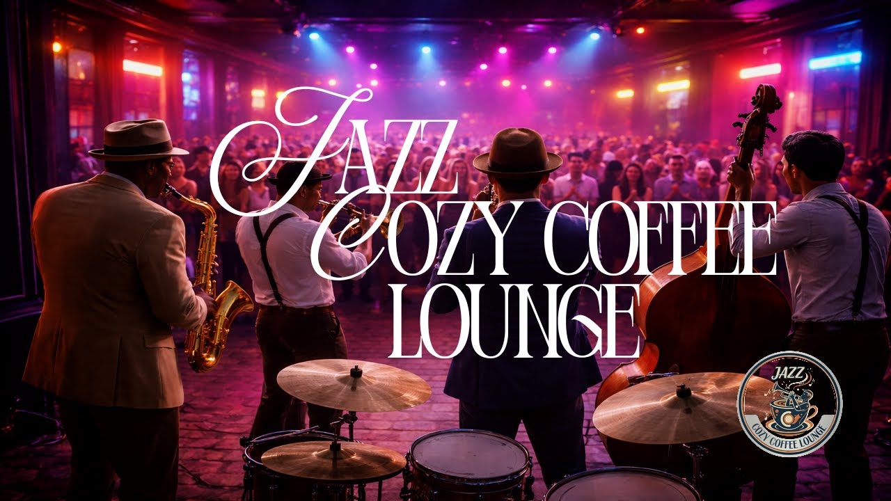Smooth Neon Jazz Night 🌃 &ndash; Cozy Club Music for Relaxation and Focus