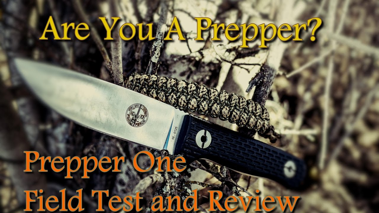 Are You A Prepper? Prepper One By Pohl Force Field Test and Review 🌲🌲