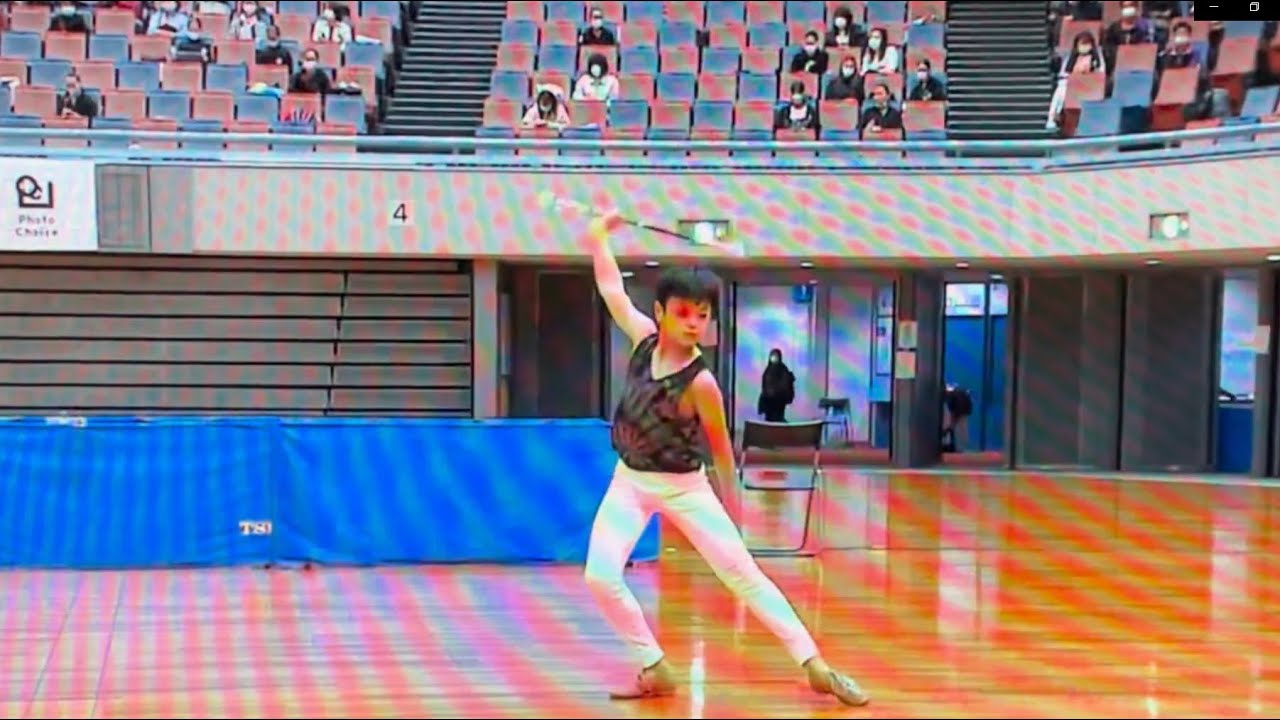 Shirabe Kawaguchi; ALL JAPAN BATON TWIRING CHAMPIONSHIPS 2021 Dancetwirl, JUNIOR Ⅰ