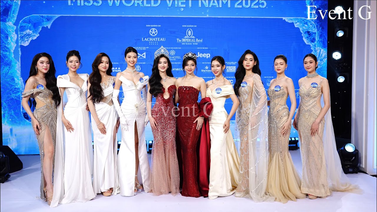 Miss World Vietnam 2025 Press Conference HỌP BÁO CÔNG BỐ THÍ SINH