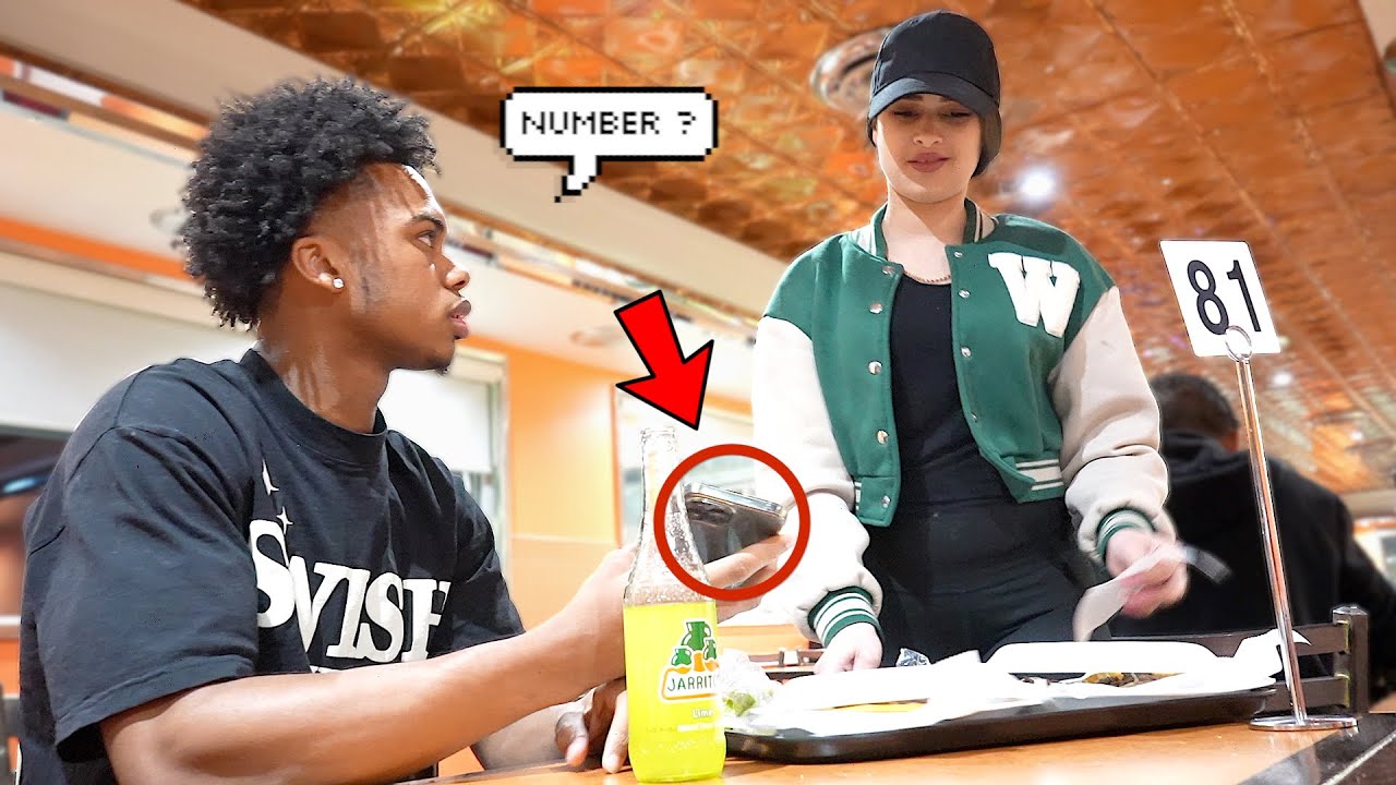 THE WAITRESS LOOKED GOOD SO YOU KNOW I HAD TO DO IT ! 😍 **UNSPOKEN RIZZ**