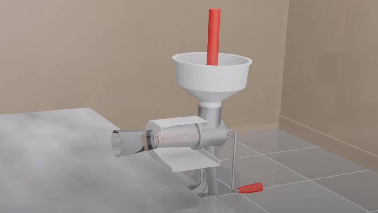 How to assemble your VKP250 Food Strainer