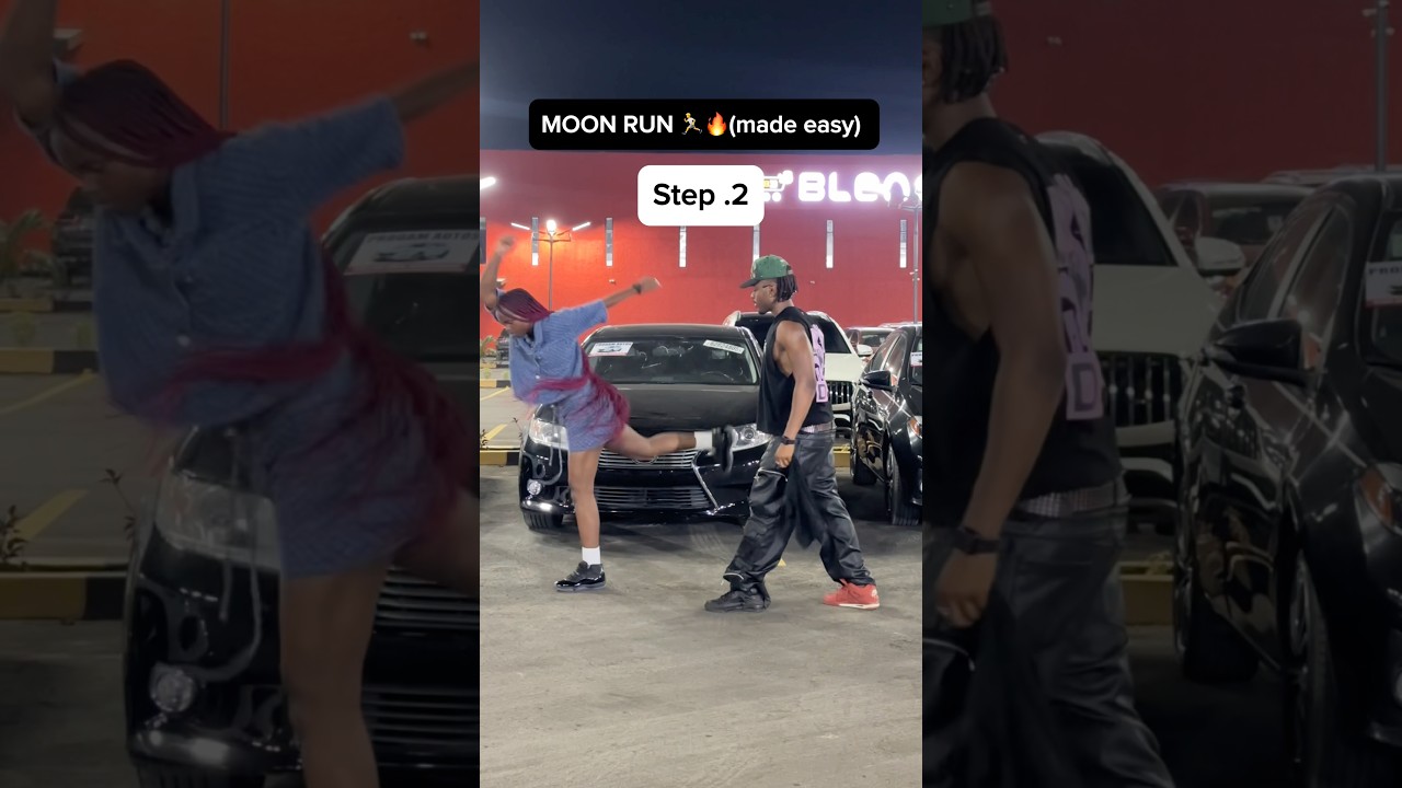 Moon run 🏃 🤯 made easy #funk #remix #airwalk #tutorial #dance #shortsfyp #slickback