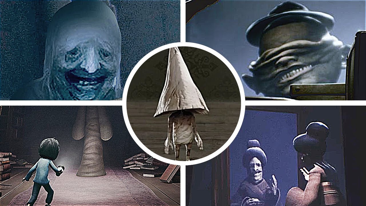 LITTLE NIGHTMARES DLC - All Bosses / Puzzles (No Deaths)