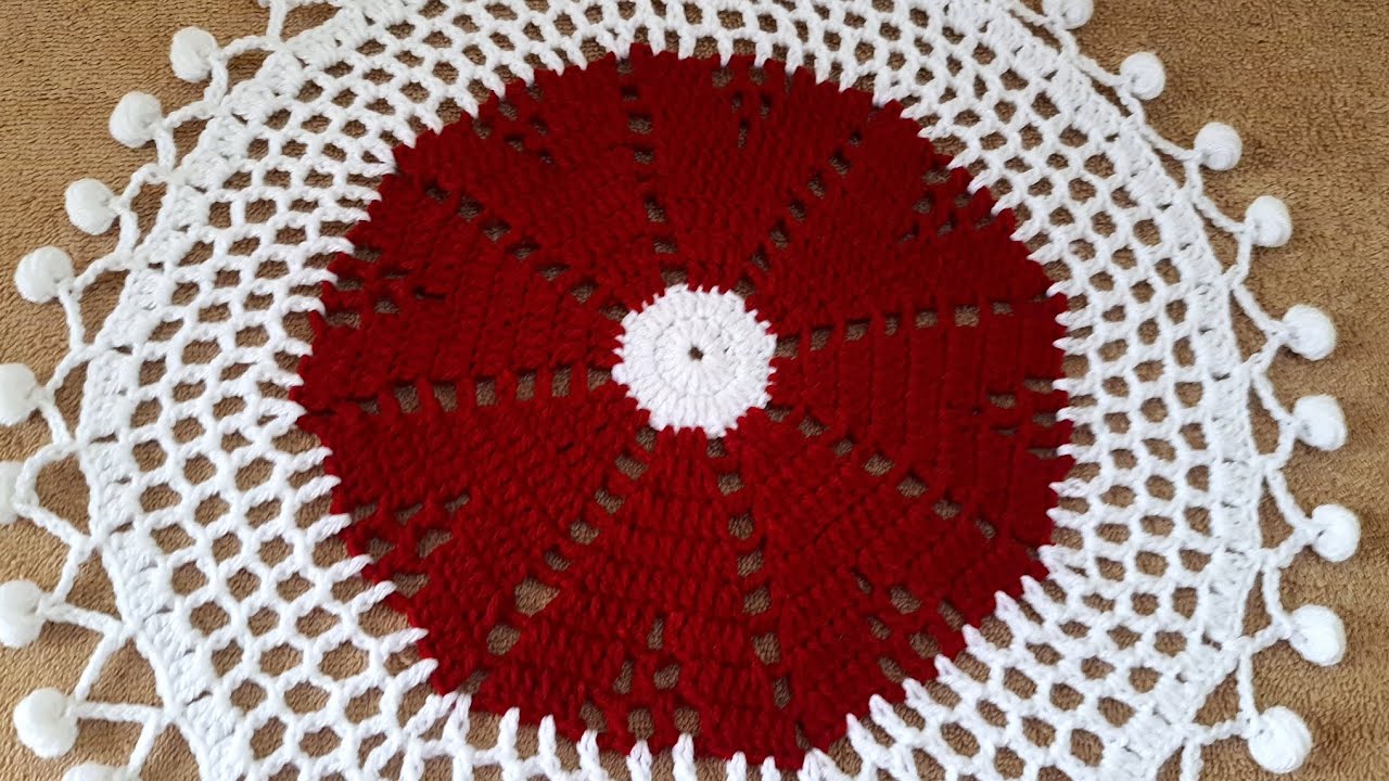 Thalposh  woolen thalposh thalposh ke desing Crochet Thalposh woolen rumal